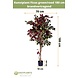 Greenmoods Kunstplant Ficus groen/rood 180 cm brandvertragend Greenmoods Kunstplant Ficus groen/rood 180 cm brandvertragend
