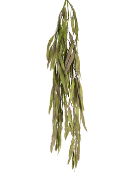 Greenmoods Planta colgante artificial Hoja de sauce 85 cm - Greenmoods