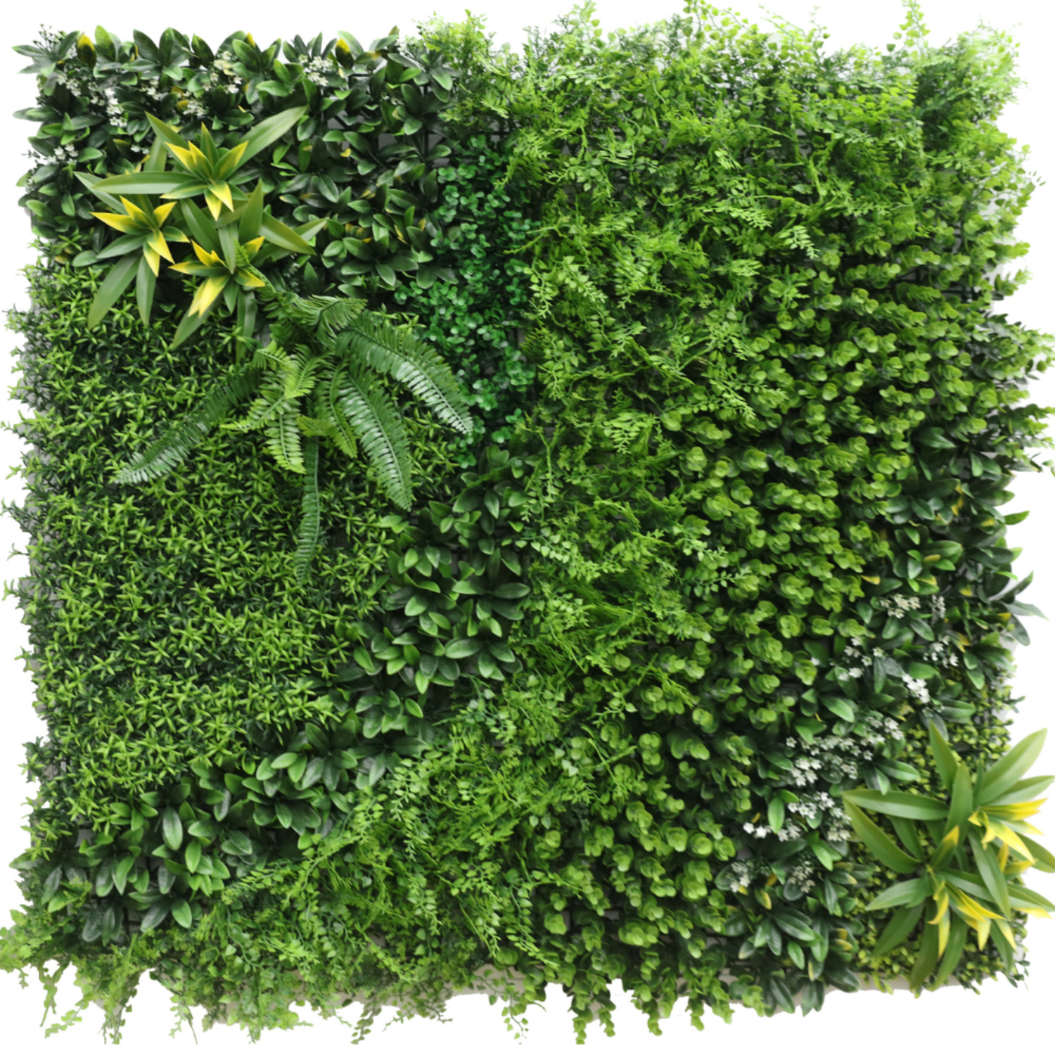 Greenmoods Siepe artificiale Freshness 100x100 cm UV - Greenmoods