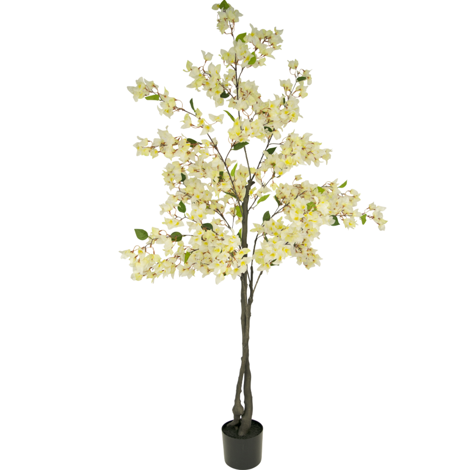 Greenmoods Pianta artificiale Bougainvillea 180 cm bianca - Greenmoods