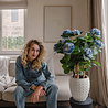 Kunstplant Hortensia 85 cm blauw Kunstplant Hortensia 85 cm blauw