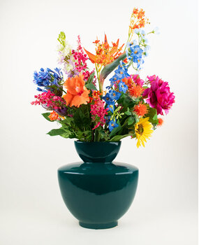 Greenmoods Bouquet di fiori artificiali in seta Spirito Colorato