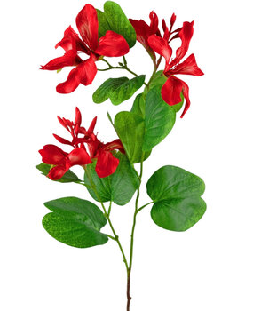 Greenmoods Fleur artificielle Rhododendron 85 cm rouge clair Greenmoods Fleur artificielle Rhododendron 85 cm rouge clair