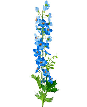Greenmoods Fleur artificielle Delphinium 79 cm bleu Greenmoods Fleur artificielle Delphinium 79 cm bleu