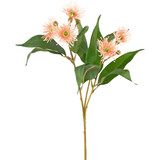 Greenmoods Ramo artificiale di eucalipto fiorito 62 cm rosa antico Greenmoods Ramo artificiale di eucalipto fiorito 62 cm rosa antico