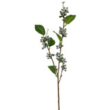 Greenmoods Kunsttak Berries 64 cm staalblauw Greenmoods Kunsttak Berries 64 cm staalblauw