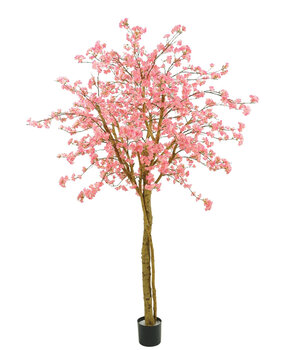 Greenmoods Arbre artificiel Cerisier en fleurs rose 240 cm
