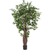 Greenmoods Plante artificielle Ficus Tropical Liana 180 cm Greenmoods Plante artificielle Ficus Tropical Liana 180 cm