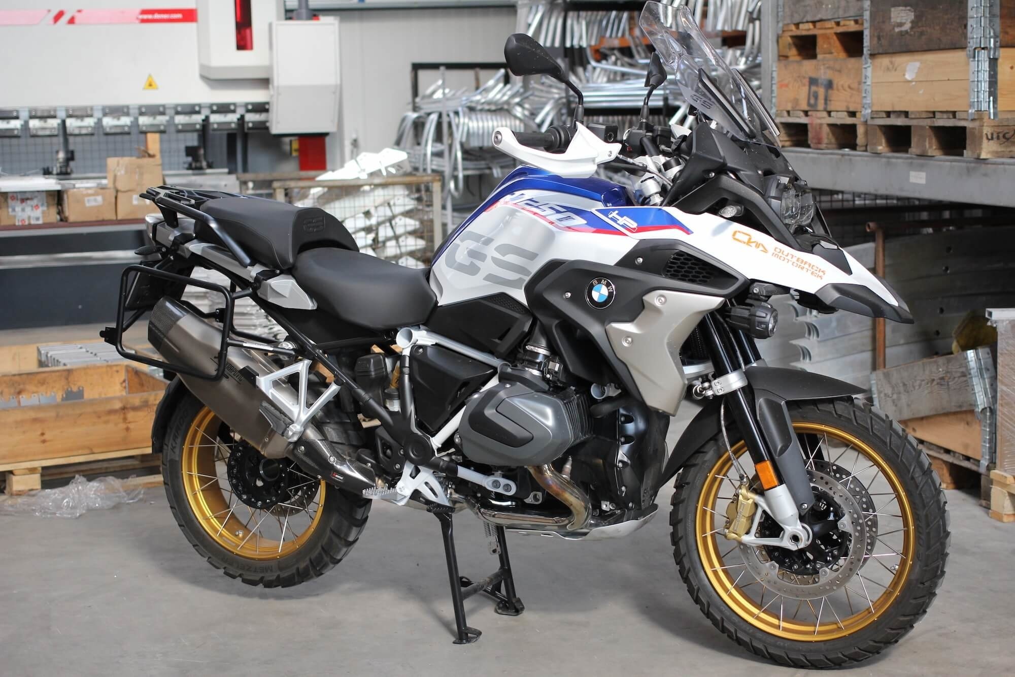 Outback Motortek - BMW R1200GS LC - X-Frames Pannier Racks -