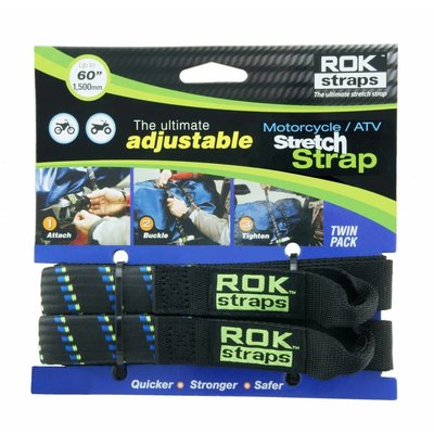 ROKstraps Adjustable Motorcycle/ ATV Straps Large