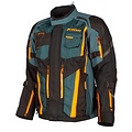 KLIM Badlands Pro Jas - Petrol - Strike Orange