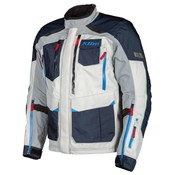 KLIM Carlsbad Motorjas - Navy Blue - Cool Gray - Maat SM