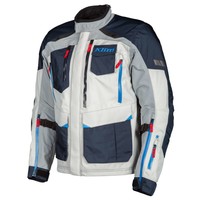 KLIM Carlsbad Motorjas - Navy Blue - Cool Gray - Maat S