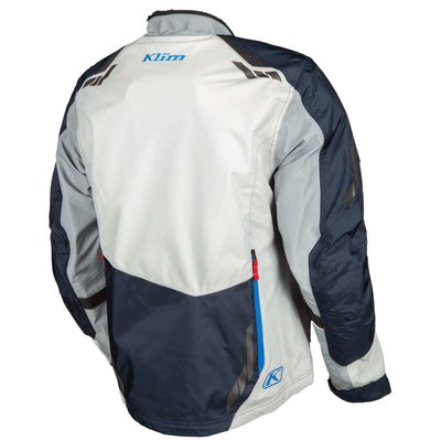 KLIM Carlsbad Motorjas - Navy Blue - Cool Gray - Maat SM