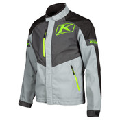 KLIM Traverse Motorcycle Jacket - Gray-Electrik Gecko