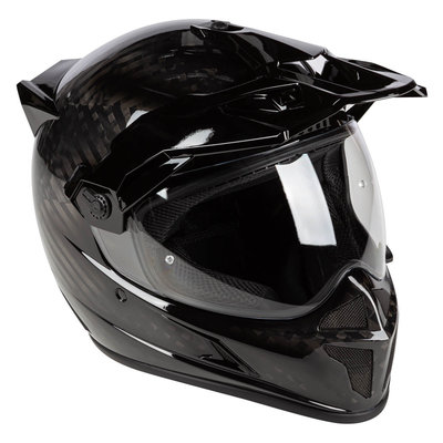 KLIM Krios Karbon Adventure helmet - Gloss Karbon Black