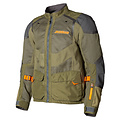 KLIM Baja S4 Jacket - Sage-Strike Orange