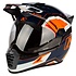 KLIM Krios Pro  Adventure Motorcycle Helmet - Rally Striking Orange