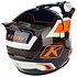 KLIM Krios Pro  Adventure Motorcycle Helmet - Rally Striking Orange