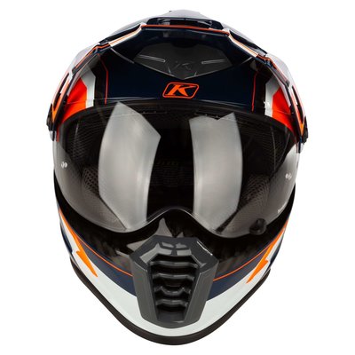 KLIM Krios Pro  Adventure Motorcycle Helmet - Rally Striking Orange