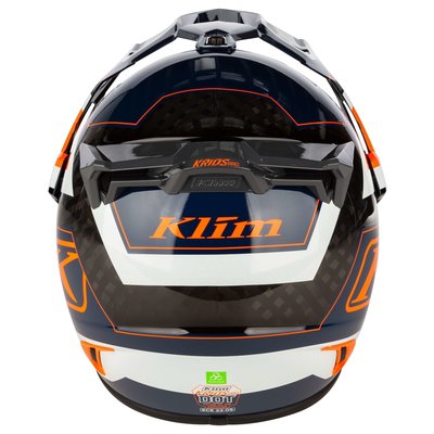 KLIM Krios Pro  Adventure Motorhelm - Rally Striking Orange
