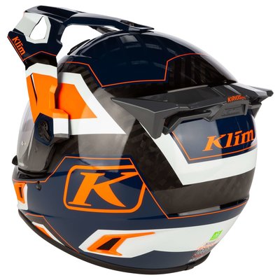 KLIM Krios Pro  Adventure Motorcycle Helmet - Rally Striking Orange