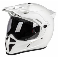 KLIM Krios Karbon Adventure Motorhelm - Gloss White