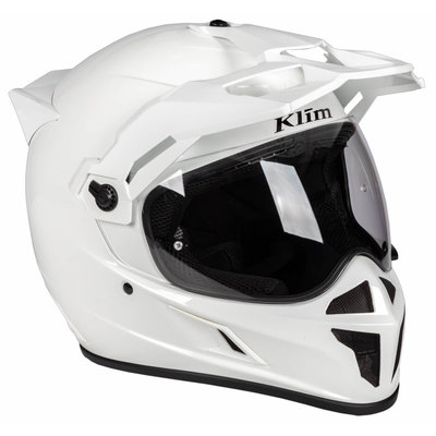 KLIM Krios Karbon Adventure helmet - Gloss White