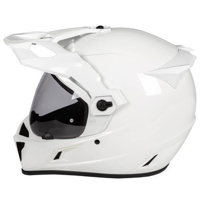 KLIM Krios Karbon Adventure helmet - Gloss White