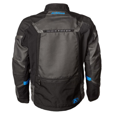 KLIM Baja S4 Motorcycle Jacket - Black-Kinetik Blue