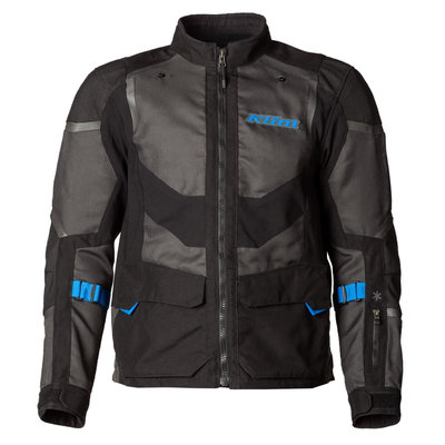 KLIM Baja S4 Motorcycle Jacket - Black-Kinetik Blue