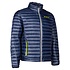 KLIM Maverick Down Jacket - Navy Blue High-Vis