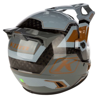 KLIM Krios Pro  Adventure Motorhelm - Rally Metallic Bronze