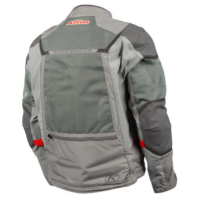 KLIM Baja S4 Motorcycle Jacket - Cool Gray - Red Rock