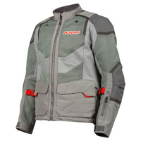 KLIM Baja S4 Jas - Cool Gray - Red Rock