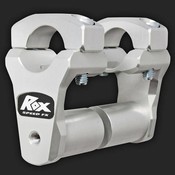 ROX Speed FX Pivoting Handlebar Risers 51mm (2") for 28mm (1 1/8") Handlebars (Extended stem)