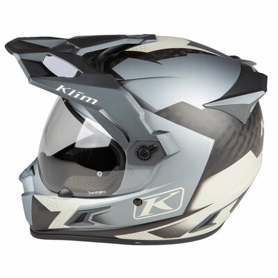 KLIM Krios Pro  Adventure Motorcycle Helmet - Krios Pro - Charger Gray