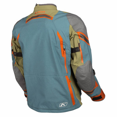 KLIM Badlands Pro A3 Motorcycle Jacket - Petrol - Potter's Clay