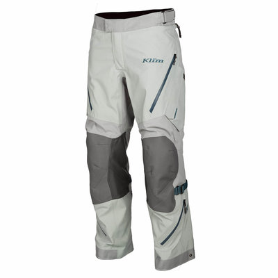 KLIM Badlands Pro A3 Motorcycle Pant - Monument Gray - Petrol