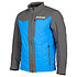 KLIM Override Jacket - Asphalt - Electric Blue Lemonade