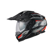 Nexx X.WED3 TRAILMANIA GREY.RED MT Helmet