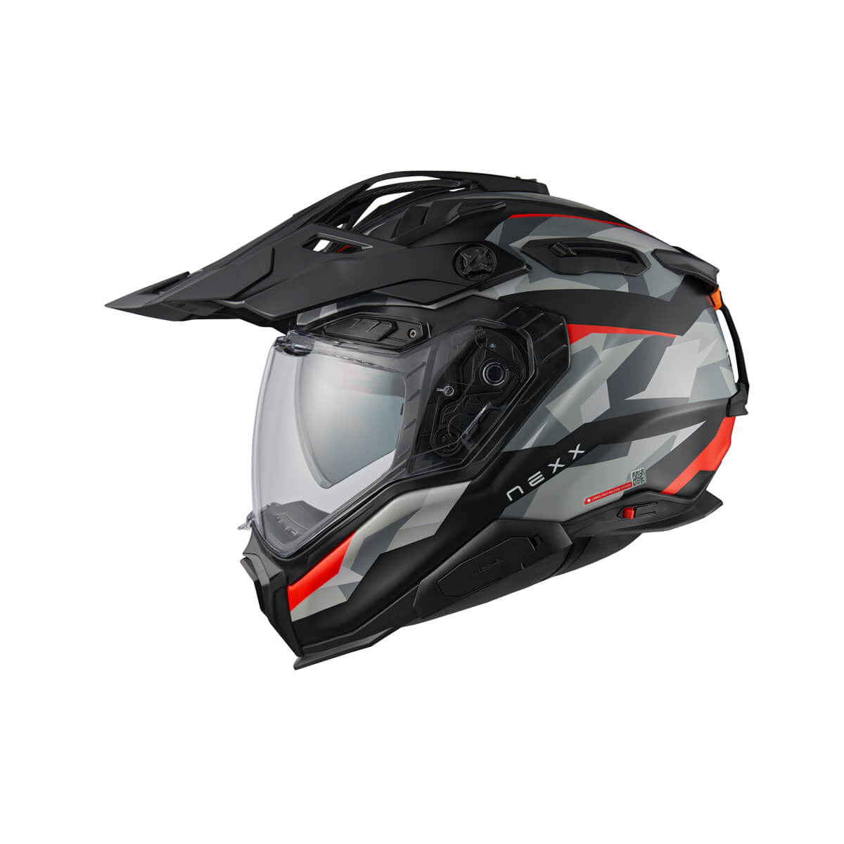 X.WED3 TRAILMANIA GREY.RED MT Helmet -