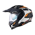 Nexx X.WED3 KEYO WHITE.ORANGE MT Motorhelm