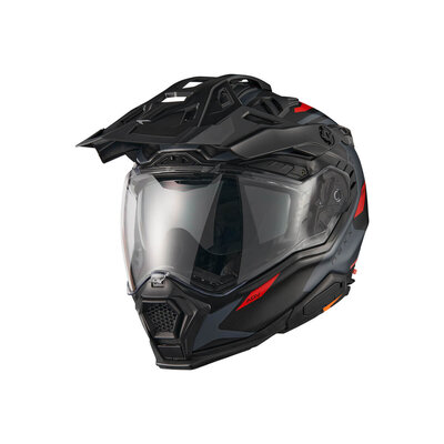 Nexx X.WED3 KEYO GREY.RED MT Motorhelm