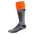 KLIM Aggressor Vented Sock - Twoually - Monument - Strike Orange