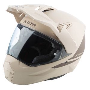 KLIM X1 Alpha Motorhelm - Matte Peyote - Teak