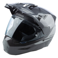 KLIM X1 Alpha Motorcycle Helmet - Gloss Metallic Asphalt - Monument