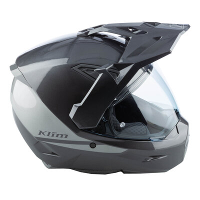 KLIM X1 Alpha Motorcycle Helmet - Gloss Metallic Asphalt - Monument