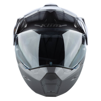 KLIM X1 Alpha Motorcycle Helmet - Gloss Metallic Asphalt - Monument