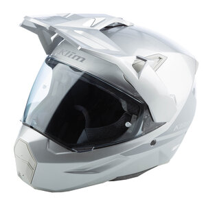 KLIM X1 Alpha Motorcycle Helmet - Gloss Metallic High - Rise - Monument